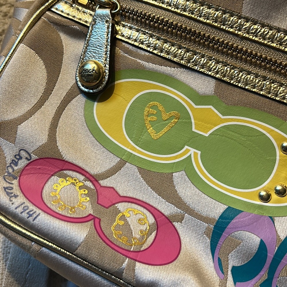 Y2K Coach Rare Backpack Colorful NO CALLOUTS👀🥳🥳❌ - Picture 3 of 11